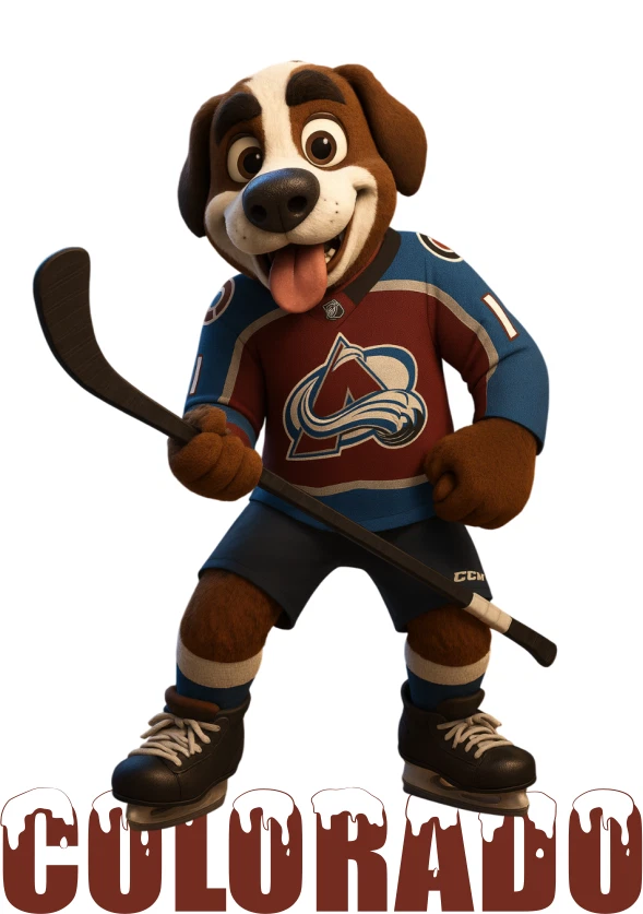 Colorado Avalanche Mascot  T-Shirt
