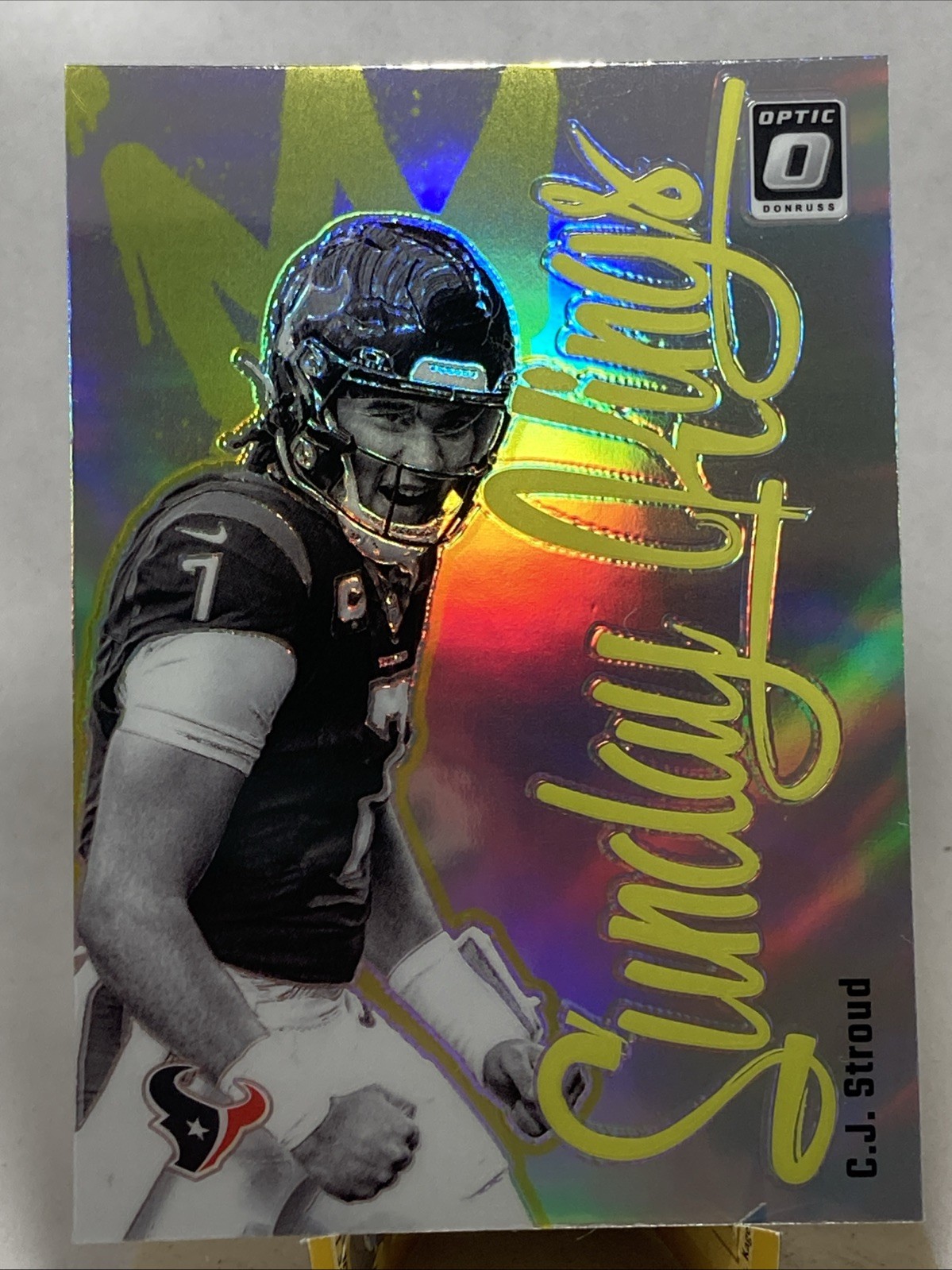 2024 Panini Donruss Optic - Sunday Kings C.J. Stroud #12 Case Hit SP Texans NFL