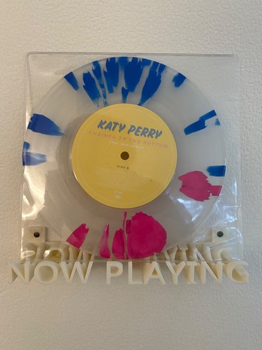 KATY PERRY Chained To The Rhythm Vinyl Clear Splatter Promo Single 7" - Bild 2 von 3