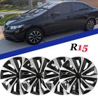 4X For Toyota Yaris 2000-2024 15" Hubcaps Wheel Cover Hub Caps Fit R15 Steel Rim