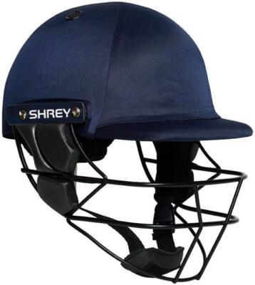 2025 Shrey Armor 2.0 Navy Senior Cricket Helm Stahlgrill - Kostenloser Versand
