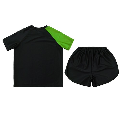 Kids Boy Tracksuit Workout Top And Short Pants Combat T-shirt With Shorts Club - Picture 12 of 39