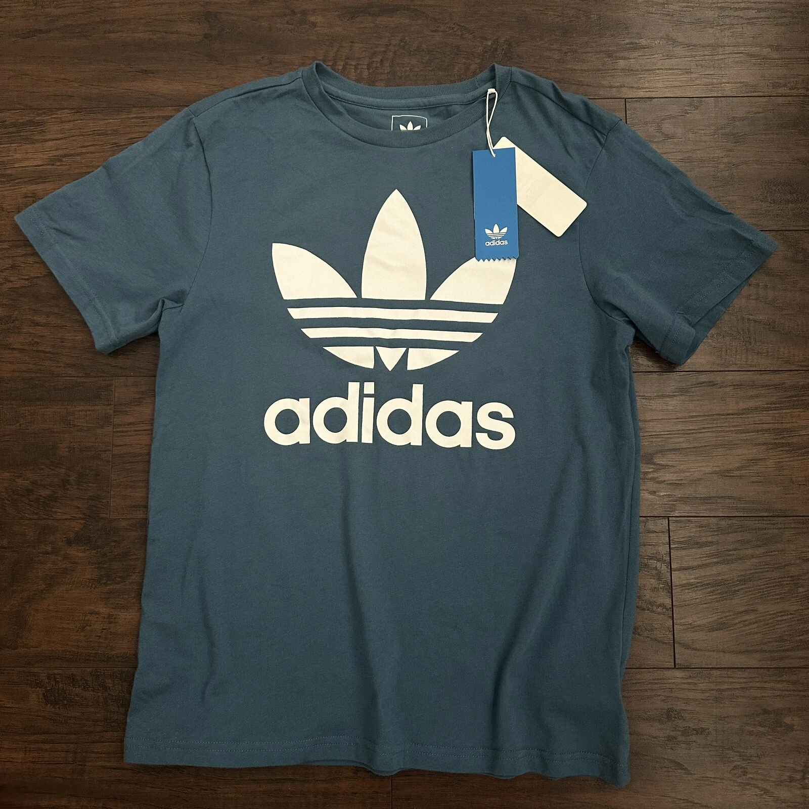 Adidas Originals Big Kids Unisex Trefoil Logo Tee teens Wear Dh2472