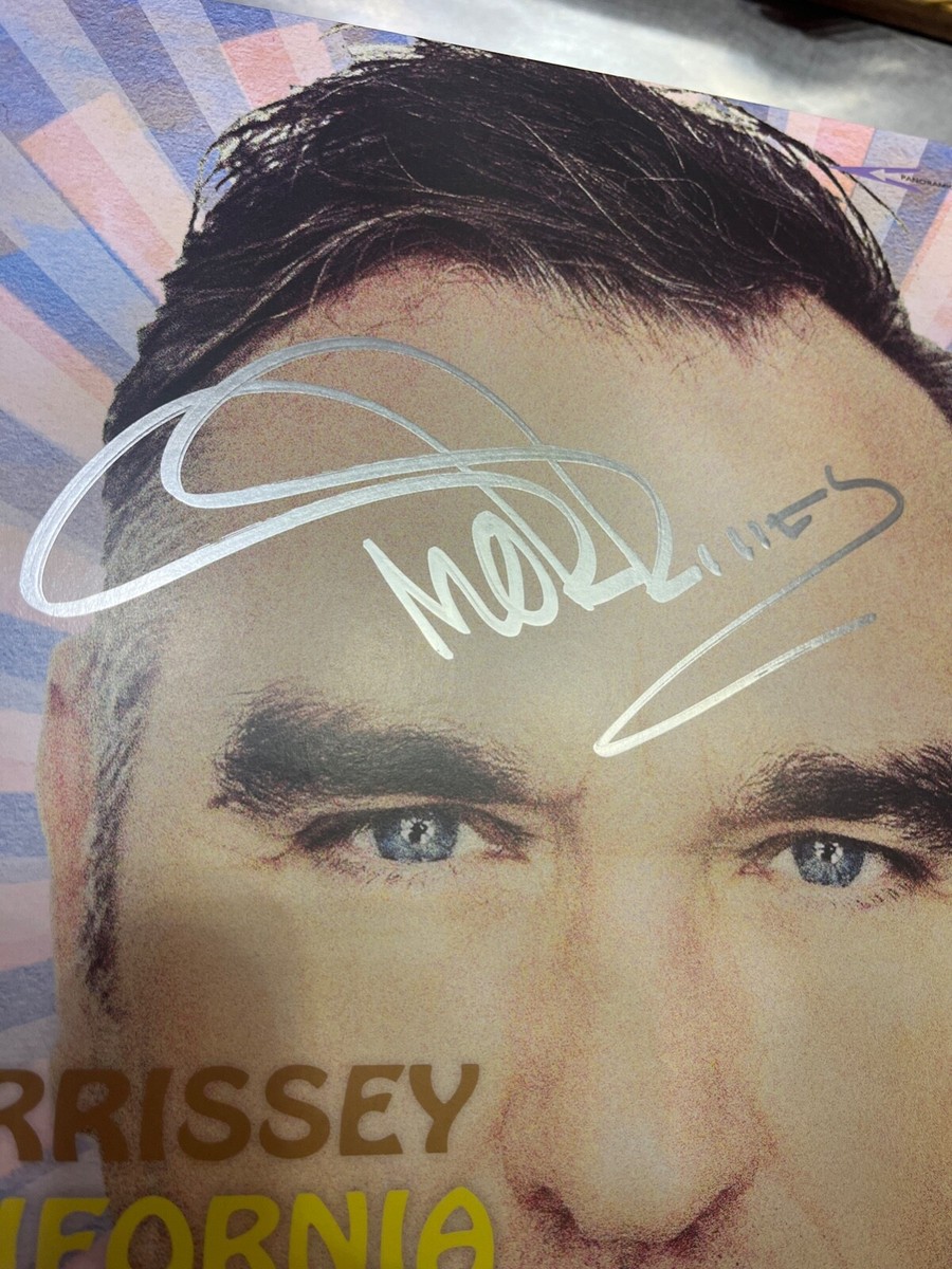 Morrissey : signed autographed California Sons Lp vinyl