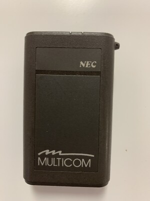 Vintage NEC Pager Beeper With Belt Clip