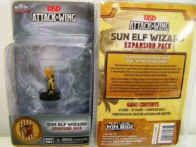 Dungeons&Dragons D&D Attack Wing Sun Elf Wizard Expansion / Erweiterung