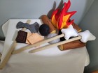 NEW Children's Play Fire S'Mores Set Cloth Plush Camping UANDME 21 Pieces — photo 1