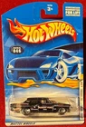 HOT WHEELS FORD THUNDERBOLT RACE CAR 2002 #42 BLACK. SEE COMBINED OFFERS