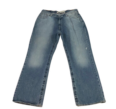 Arizona Y2K Mens Jeans Size 38x30 Light Distressing Bootcut