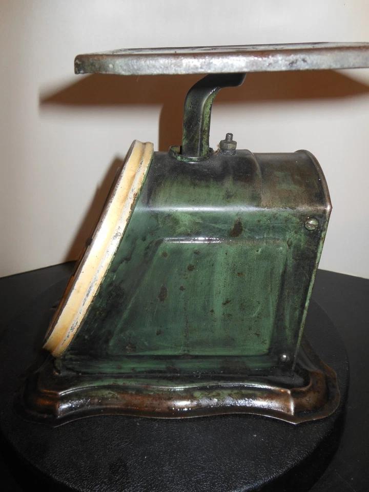 Báscula doméstica vintage metal vintage 24 libras (70-C) Foto 3 de 4