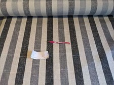 Richloom Solarium Tilford gray stripe Printed Polyester Outdoor Fabric by the yd
