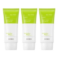 SCINIC Enjoy Safety Mild Sun Cream SPF50 PA   50ml 3Pcs - FREE SHIPPING