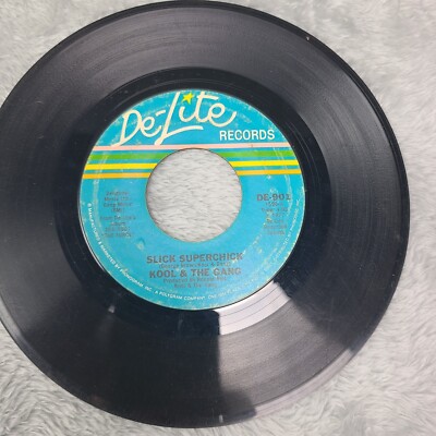 KOOL & THE GANG: slick superchick / life's a song DE-LITE 7'' Single 45 RPM