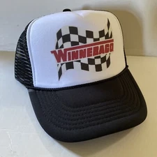Vintage Winnebago Hat RV  Trucker Hat snapback Summer Cap Black Hat