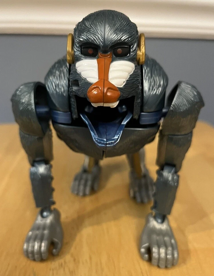 Transformers Beast Wars B'Boom com 2 mísseis quase completo vintage Hasbro 1997 - Imagem 2 de 4