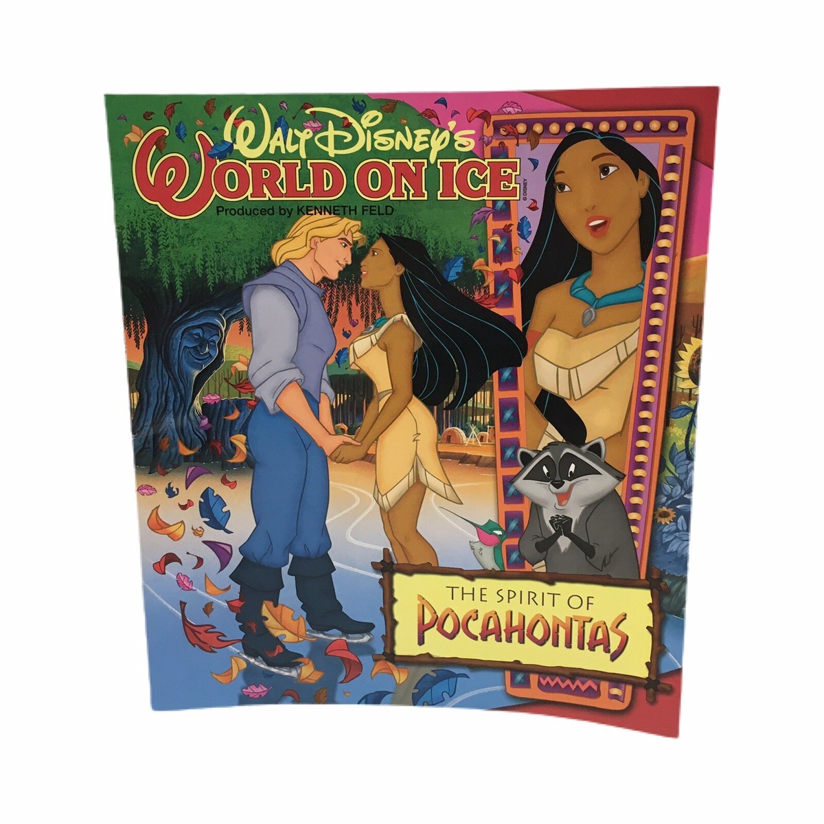 Walt Disney's World on Ice 1996 The Spirit Of Pocahontas Souvenir