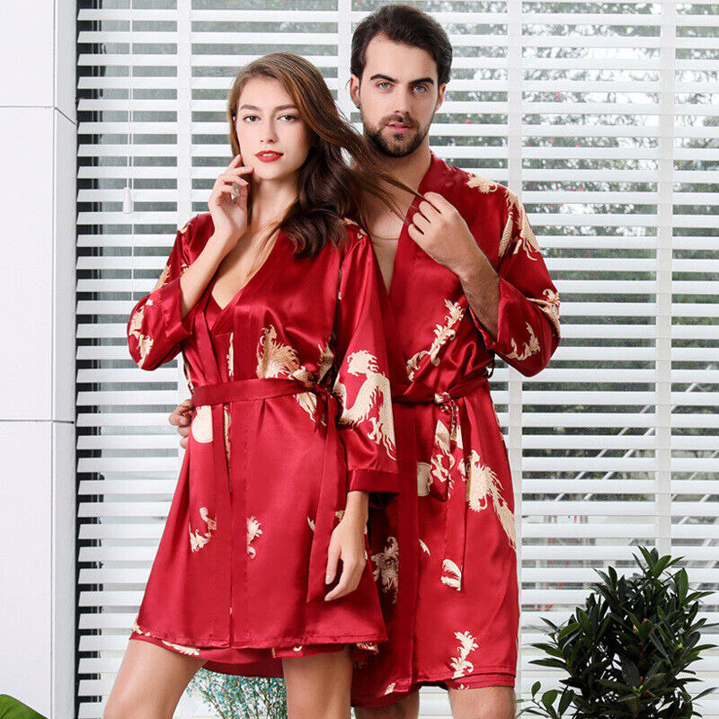 Amazon.com: Real Silk Nightgown for Women Silk Nightwear Dress Womens Silk  Pajamas Set Long Pants with Robe Sexy Silk Pajama Set for Women Pants Satin  Evening Dress Clearance Red: Clothing, Shoes &