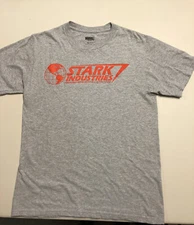 Marvel Iron Man Stark Industries Changing The World Men's T- Shirt Size S