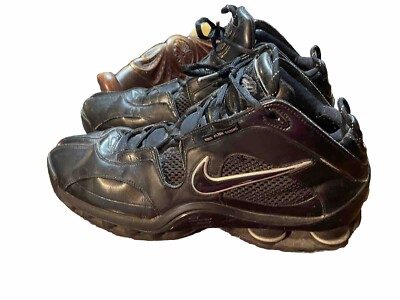 2004 Nike Shox Flight Systems Black Basketball Men's Size 15
