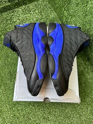 Nike Air Jordan 13 Retro Black Hyper Royal Size 12 414571 Nike Air Jordan 13 Retro Black Hyper Royal Size 12 414571