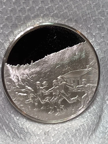 1982 FM Sterling Silver 31.14 Grams Proof .925 Snap The Whip Winslow Homer