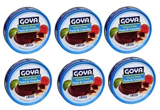 Goya Guava Paste 6-Pack - 21 oz Cans | Tropical Guava Jam for Cheese Pairings