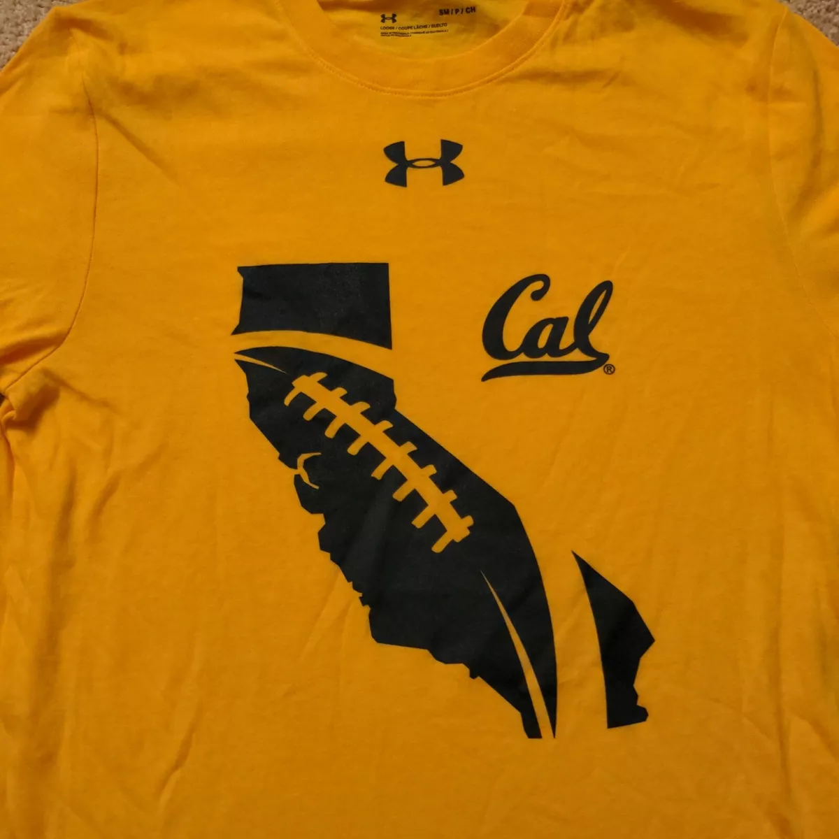 Cal Bears Football Under Armour t shirt size small