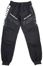 Insane Pro Jogger Paintball Pants - Black / Grey Icon V3 - Large