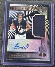 2024 Panini Illusions Bronze Rome Odunze Bears Rookie Auto Patch /299 #107