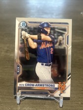 2021 Bowman - Chrome Prospects Pete Crow-Armstrong #BCP-22 (RC)