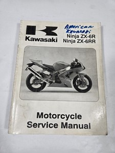 Kawasaki Zx6r Manual | eBay