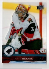 2017-18 Upper Deck Clear Cut Antti Raanta Arizona Coyotes #257