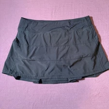 Lululemon Pace Rival Skirt (Tall) *4-way Stretch 15" Black - Size 10 Skort