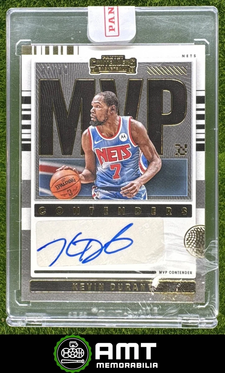 Panini Kevin Durant Basketball Autographed Sports Trading Cards