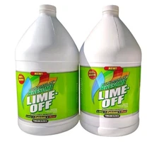 LA's Totally Awesome Lime Off Cleans Rust, Lime & Calcium 2 Pack 128oz 1 Gallon 