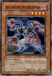 Archfiend Interceptor TSHD-EN007 Common Unlimited The Shining Darkness