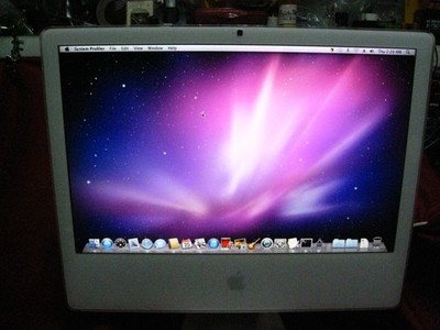 Apple iMac G5 A1200 Core 2 Duo 2.16GHz 24'' 2GB 667MHz DDR2 Memory 256GB HDD
