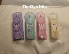 Be You Four Tie-Dye Kits Purple Green Red Yellow Each Kit Do It Yourself Fun
