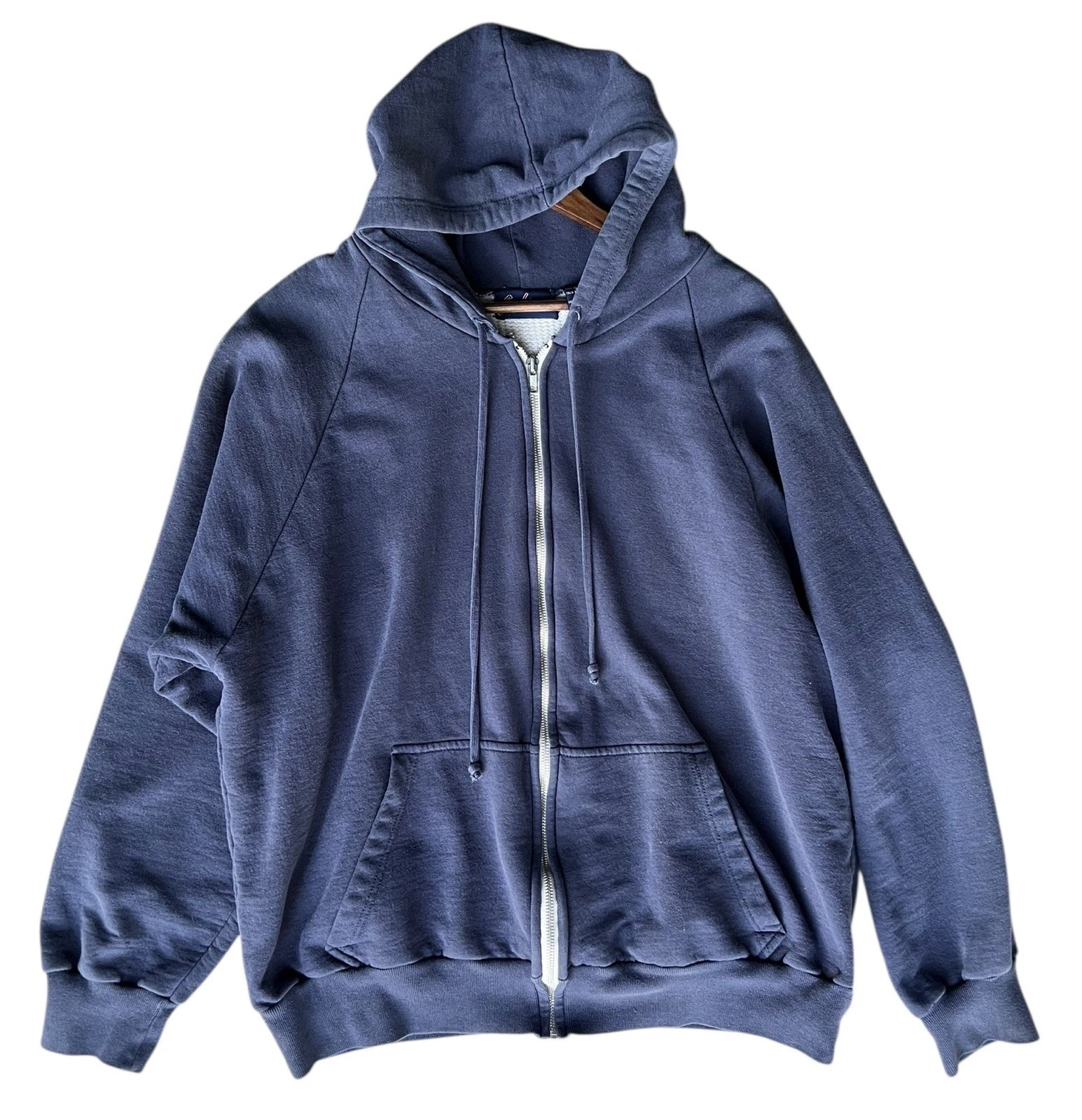 VINTAGE 1980's ONLINE BLUE THERMAL WAFFLE LINED ZIP UP HOODIE XL
Opens in a new window or tab