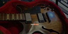 Guitarra Eléctrica Ibanez AMV10A-TCL 6 Cuerdas Marrón Tabaco Doble Bobina Pastilla