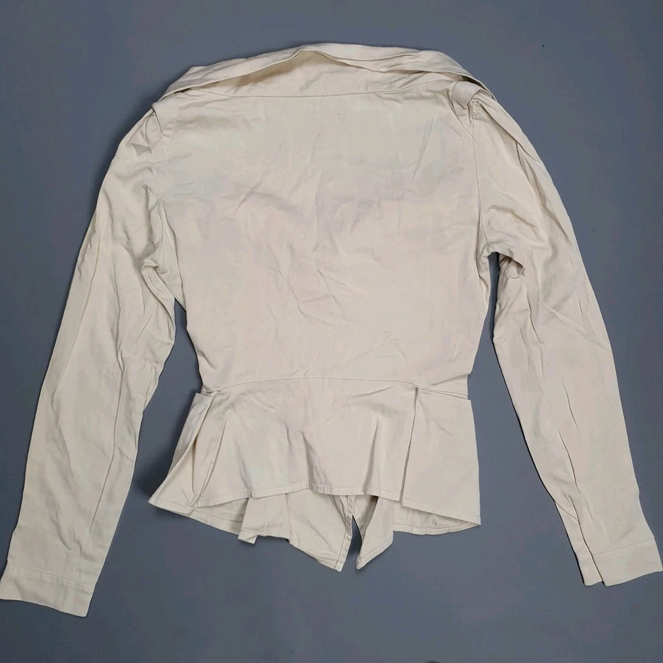 Blusa Bustier VIVIENNE WESTWOOD ANGLOMANIA 40 / UK 8 Aspecto Corsé Top Peplum Foto 2 de 4