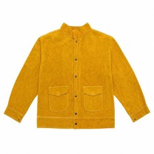 Leather Fabrication Jacket Long-Lasting Fabrication Jacket Secure Fit