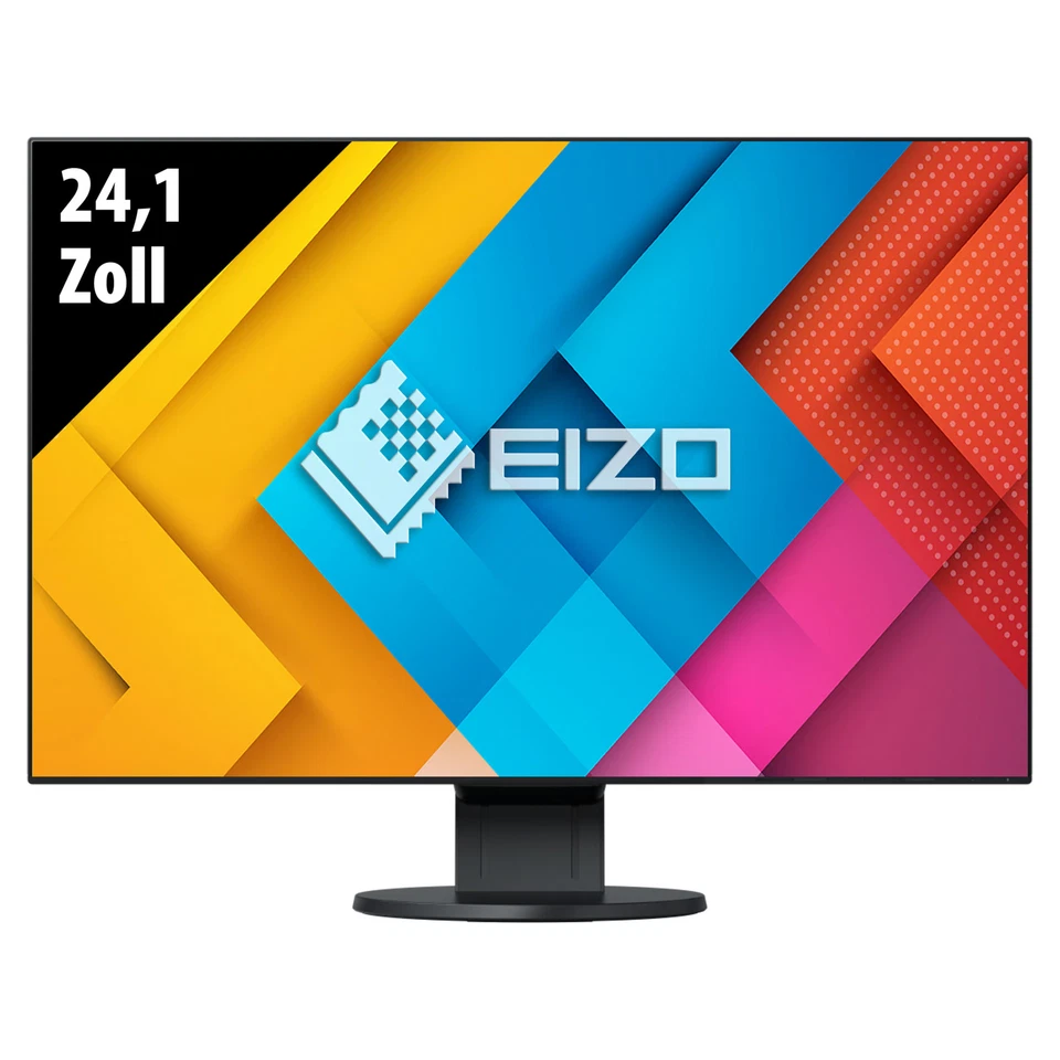 Eizo FlexScan EV2456-BK 24,1 Zoll Monitor 1920x1200 WUXGA IPS 5ms Schwarz
