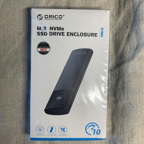 Orico Nvme SSD Drive Enclosure/pwm2-G2/tested works 👍