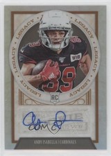 2019 Chronicles Legacy Update Rookies Signatures 25/99 Andy Isabella Auto 1m1a