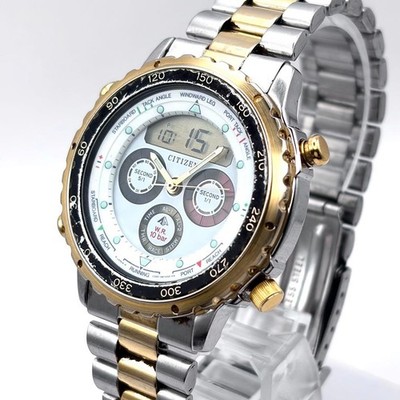 Working Citizen Promaster Analog-Digital Combination Chronograph 