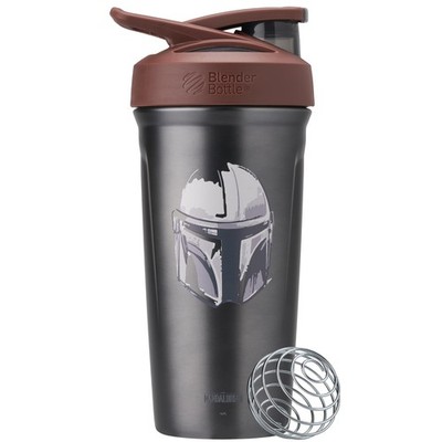 BlenderBottle Star Wars Sport Insulated Stainless Steel Shaker Bottle with Wi...