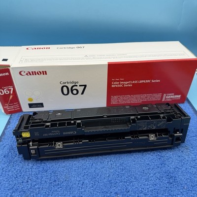 Canon - Toner 067 Standard Capacity Toner Cartridge - Yellow