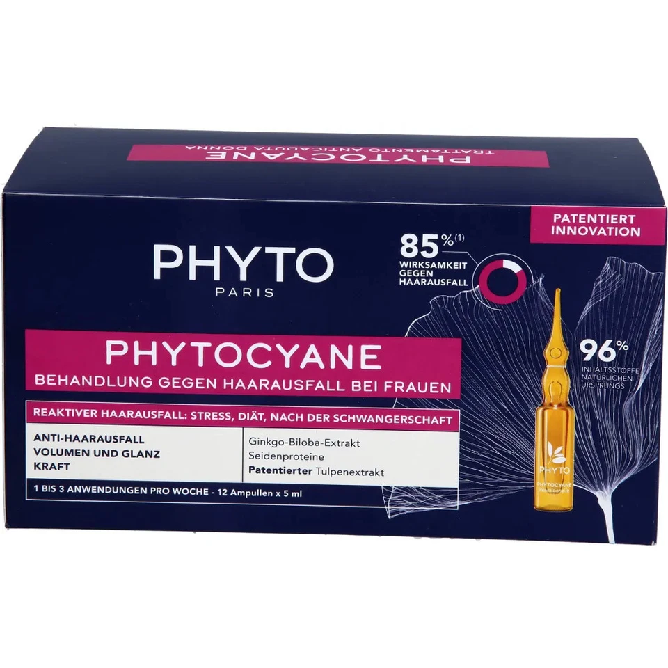 LABORATOIRE NATIVE DEUTSCHLAND GMBH Phytocyane Kur Reaktioneller Haarausfall Frauen 12X5ml - 18240897