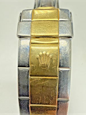 Rolex Submariner 93253 18k & Stainless Steel Gold Thru Buckle